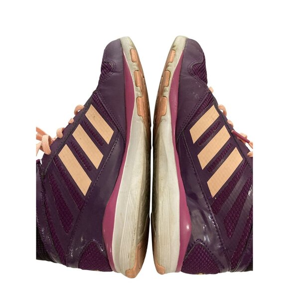 Adidas 047293 Women's Size 6 Purple Pink Mesh High-Top Sneakers shoes - Picture 6 of 8